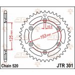 JT Sprockets JTR 301-48 | Zboží Auto