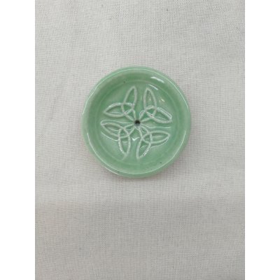 Orient Stojánek na vonné tyčinky miska Zelená – Zboží Dáma