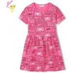 Kugo dívčí letní šaty SH3517 sytě růžová – Hledejceny.cz