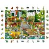 Puzzle WoodenCity Vesnice Zahrada CS W 505 dílků