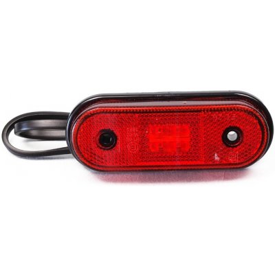 poziční LED světlo 12/24V, červené – Zboží Mobilmania