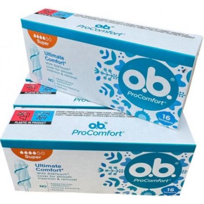 O.B. Tampóny ProComfort Super 64 ks – Sleviste.cz