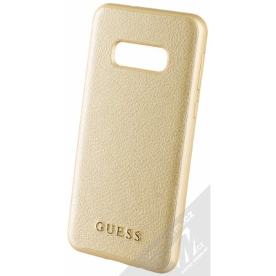 Pouzdro Guess S10e G970 hard case Iridescent zlaté – Zboží Mobilmania