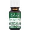 Vonný olej Saloos bio esenciální olej LEMONGRASS pro aromaterapii 5 ml