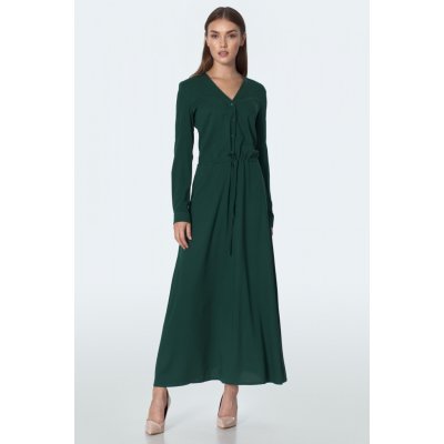 Dámské šaty S154R Nife tmavě zelená – Zboží Mobilmania