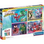 Clementoni 4v1 12 16 20 Spidey 24 dílků – Sleviste.cz