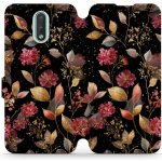 Mobiwear - Nokia 2.3 - V171S Zlatavé lístky a květy – Sleviste.cz