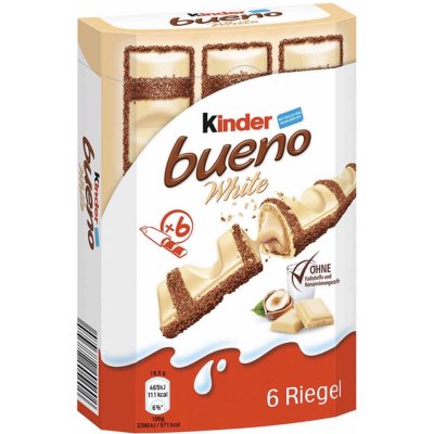 Ferrero Kinder Bueno White 117 g – Zboží Mobilmania