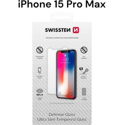 Swissten ochranné temperované sklo Apple iPhone 15 ultra RE 2,5D; 74517963 – Zboží Živě