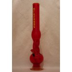 Nirvanas Bong Double Bubble 50 cm červený – Hledejceny.cz