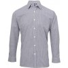 Pánská Košile Premier Workwear pánská bavlněná košile s dlouhým rukávem PR220 navy