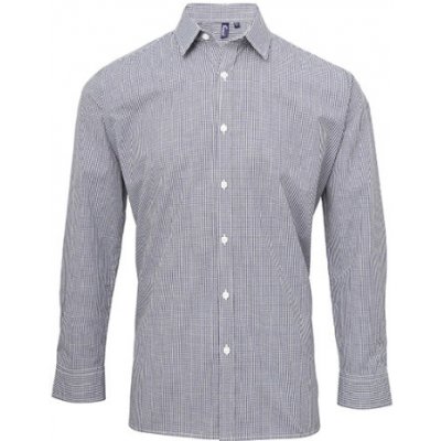 Premier Workwear pánská bavlněná košile s dlouhým rukávem PR220 navy