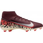 Nike Zoom Mercurial Superfly 10 Academy FG/MG vínová – Zboží Mobilmania