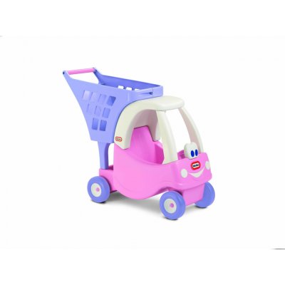 Little Tikes Hračka na tlačení Nákupní vozík růžová – Zboží Mobilmania