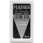 Feather Hi-Stainless žiletky 5 ks – Hledejceny.cz