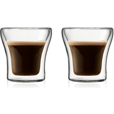 BODUM Dvoustěnná sklenice ASSAM extra malá 2 x 100 ml – Zboží Mobilmania