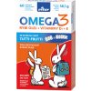 Bonbón VITAR Kids omega 3 + vitamín D + vitamín E 60 kapslí