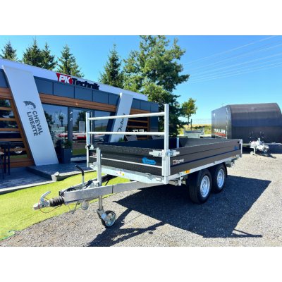 DEBON Sklápěcí přívěs PW 3.3, 330x180x35, 805 kg, 3500 kg, 185 R14C – Zbozi.Blesk.cz