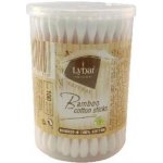 Lybar Vatové tyčinky bambus (kulatá dóza) 100 ks – Zboží Mobilmania