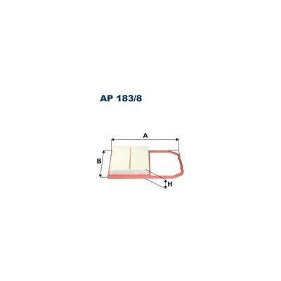 Vzduchový filtr FILTRON AP 183/8 – Hledejceny.cz