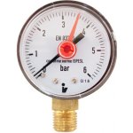 STENO Tlakoměr 63 0-6 bar 1/4" spodní M6S – Zbozi.Blesk.cz