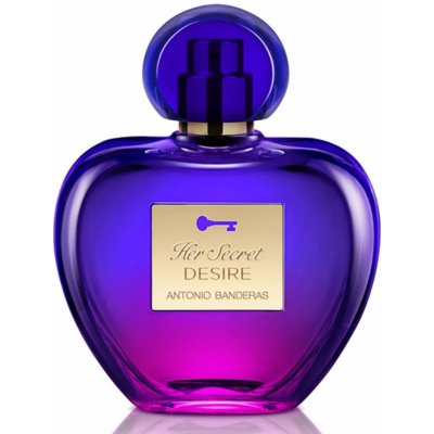 Antonio Banderas Her Secret Her Secret Desire toaletní voda dámská 80 ml – Zboží Mobilmania