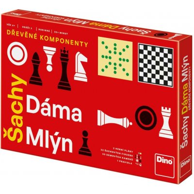 Bonaparte Šachy,dáma,mlýn – Zboží Dáma