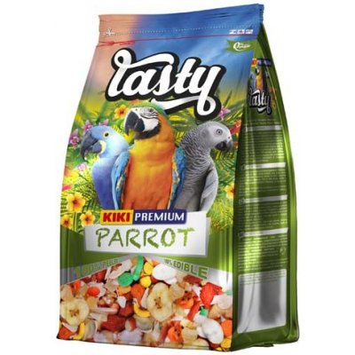 Kiki TASTY Parrots krmivo 1 kg – Zboží Mobilmania