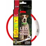 Dog Fantasy LED nylon obojek – Hledejceny.cz