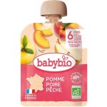 Babybio kapsička Jablko hruška broskev 90 g – Sleviste.cz