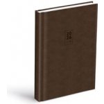 MFP D801 A5 Denní 2026 dark brown – Zboží Mobilmania