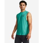 Under Armour Pjt Rock SMS SL Tank Q4 petrolejová – Zboží Mobilmania