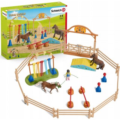 Schleich 42481 Trénink agility pro poníky – Hledejceny.cz