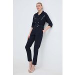 Moe overal s ozdobným topem s výstřihem do V M703 Khaki – Zboží Dáma