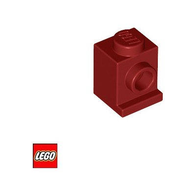 LEGO® 4070 Kostka 1x1 Upravéná Světla Tmavě-Červená – Zbozi.Blesk.cz