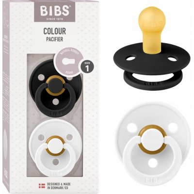 Bibs Colour Black White černá bílá 2 ks – Zbozi.Blesk.cz