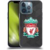 Pouzdro a kryt na mobilní telefon Apple Pouzdro Head Case Apple iPhone 13 Pro ZNAK LIVERPOOL FC OFFICIAL GEOMETRIC BLACK