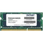 Patriot Signature Line PSD34G16002S DDR3 1x 4 GB 1600 MHz CL11 1,50 V PSD34G16002S – Hledejceny.cz