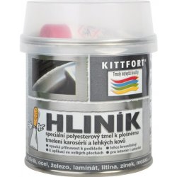 KITTFORT Výplňový tmel polyesterový HLINÍK 180 g