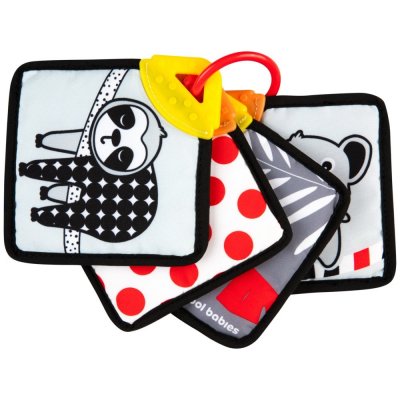 Canpol babies CANPOL BABIES Senzorické karty měkké s kousátkem BabiesBoo – Zboží Dáma