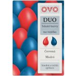 OVO Duo tekuté potravinářské barvivo modrá a červená 2 × 20 ml – Hledejceny.cz