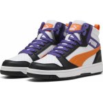 Puma Rebound V6 Mid Jr dětské kotníkové tenisky bílá – Hledejceny.cz