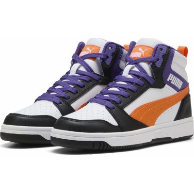 Puma Rebound V6 Mid Jr dětské kotníkové tenisky bílá – Hledejceny.cz