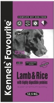 Kennels\' Favourite Lamb & Rice 12,5 kg