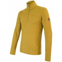 Sensor Merino Extreme zip pánské dl. rukáv Mustard