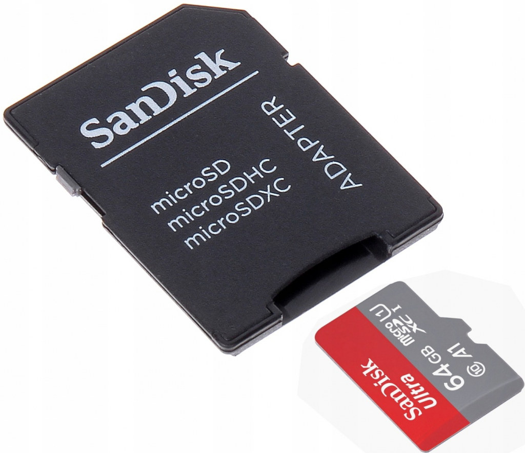 SanDisk microSDXC UHS-I U1 64 GB SDSQUA4-064G-GN6MA