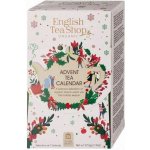English Tea Shop Adventní čajový kalendář 25 sáčků bílá krabička – Zboží Mobilmania