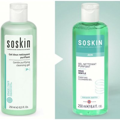 Soskin Gentle Purifying Cleansing Gel 250 ml – Zboží Dáma