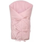 Baby Nellys Klasická retro zavinovačka NATURE šněrovací s výplní pudrová – Zboží Dáma