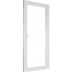ALUPLAST Plastové jednokřídlové balkonové dveře Levé Trojsklo bílá 90 x 210 cm – Hledejceny.cz